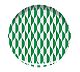 Foto Porvasal Vajilla Porcelana Folia Verde Plato Postre Ø 21 cm