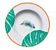 Foto Porvasal Vajilla Porcelana Tropika Sofía Pro Plato Hondo Ø 22 cm