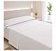 Sabanalia Set Textil Apartamentos Turísticos Satén 400 Hilos 100% Algodón Incluye: Bajera, Encimera, Funda Almohada y Nórdica