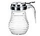 TableCraft Beehive Dispensador de Sirope Vidrio y Tapa ABS Cromado