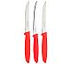 Tramontina Cuchillo Serie Plenus Rojo Mango Polipropileno - Serie de 3 Piezas 