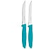 Tramontina Cuchillo Serie Plenus Turquesa Mango Polipropileno - Serie de 2 Piezas 