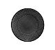 Foto Kütahya Porselen Vajilla Porcelana Panio Antracita Plato Llano Postre Ø 17 cm