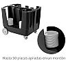 Amer Box Carro Porta Platos 877906 Capacidad 300 Platos - vista 4
