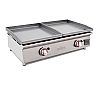 Arilex Plancha DUO de Acero Laminado PGLLN Gas - Fondo 45 cm - Potencia 5,5 a 12 kW - vista 1