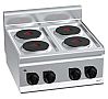 Bertos Plus 600 Cocina 4 Placas Eléctrica - Fondo 60 cm - 4 Placas - vista 1
