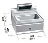 Bertos Plus 600 Mantenedor Fritos E6SP6B Fondo 60 cm - Capacidad 1 GN 1/1 - vista 2