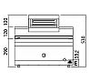 Bertos Plus 600 Mantenedor Fritos E6SP6B Fondo 60 cm - Capacidad 1 GN 1/1 - vista 3