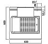 Bertos Plus 600 Mantenedor Fritos E6SP6B Fondo 60 cm - Capacidad 1 GN 1/1 - vista 4