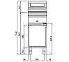 Bertos Macros 700 Mantenedor Fritos E7SP4M Fondo 71,4 cm - Capacidad 1 GN 1/1 - vista 3