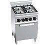 Bertos Plus 600 Eco Power Cocina 4 Fuegos + Horno E Gas - Fondo 60 cm - 4 Fogones - vista 1