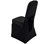 Bolero Funda para Sillas de Banquete Negra Sólo Interior - vista 2