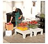 Cambro Banquillo de Almacenaje Ranurado Ancho 76 a 152 cm - Fondo 52 cm - vista 7