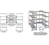 Cambro Estantería Angular Camshelving Premium Estantes Perforados Ancho 64 a 174 cm - Fondo 40 a 60 cm - vista 4