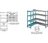 Cambro Estantería Lineal Camshelving Premium Estantes Perforados Ancho 68 a 178 cm - Fondo 40 a 60 cm - vista 4