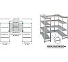 Cambro Estantería Lineal Camshelving Premium Estantes Perforados Ancho 68 a 178 cm - Fondo 40 a 60 cm - vista 5