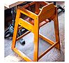 Tablecraft Trona Madera Acabado Nogal Madera - Dimensiones 50 x 50 x 73,5 cm - vista 9