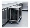 Casselin Soporte para Portabolsas Móvil Acero Inoxidable - 2 Porta Bolsas - vista 4