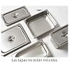 Comas Cubeta Acero Inox 18/10 GN 1/1 Medidas 53 x 32,5 cm - Multiuso - vista 2