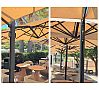 Conva Parasol Forte Lateral Doble Rectangular 6 x 3 metros - vista 2