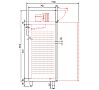 Coreco Armario Refrigerado GN 2/1 AGR-1003 Capacidad 1.404 litros - vista 6