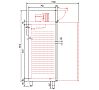 Coreco Armario Refrigerado GN 2/1 AGR-1004 Capacidad 1.404 litros - vista 6