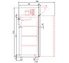 Coreco Armario Refrigerado GN 2/1 AGR-2005 Capacidad 2.197 litros - vista 6