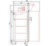 Coreco Armario Refrigerado GN 2/1 AGR-2006 Capacidad 2.197 litros - vista 6