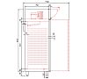 Coreco Armario Refrigerado GN 2/1 AGR-752 Capacidad 645 litros - vista 7