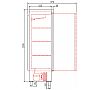 Coreco Armario Frigorífico Snack ACR-1303 Capacidad 1.201 litros - vista 5
