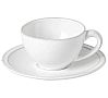 Costa Nova Friso Blanco Taza y Platillo Cerámica Gres - Capacidad 90 a 260 ml - vista 1