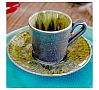 Costa Nova Riviera Forest Taza y Platillo Cerámica Gres - Capacidad 80 ml - vista 6