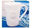 Costa Nova Blanco Taza y Platillo Cerámica Gres - Capacidad 190 a 330 ml - vista 2
