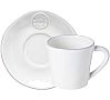 Costa Nova Blanco Taza y Platillo Cerámica Gres - Capacidad 190 a 330 ml - vista 4