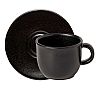 Costa Nova Roda Negro Taza y Platillo Cerámica Gres - Capacidad 78 a 330 ml - vista 1