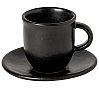 Costa Nova Roda Negro Taza y Platillo Cerámica Gres - Capacidad 78 a 330 ml - vista 2