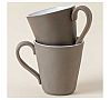 Costa Nova Lagoa Ecogres Blanco Taza y Platillo Cerámica Gres - Capacidad 86 a 311 ml - vista 4