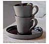Costa Nova Lagoa Ecogres Negro Taza y Platillo Cerámica Gres - Capacidad 90 a 311 ml - vista 3