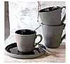 Costa Nova Lagoa Ecogres Negro Taza y Platillo Cerámica Gres - Capacidad 90 a 311 ml - vista 5