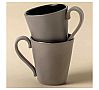 Costa Nova Lagoa Ecogres Negro Taza y Platillo Cerámica Gres - Capacidad 90 a 311 ml - vista 7