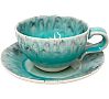 Costa Nova Madeira Azul Taza y Platillo Cerámica Gres - Capacidad 76 a 440 ml - vista 5
