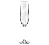 Crystalex Copa Waterfall Óptico Vino Espumoso 19 cl Cristal de Bohemia - Capacidad 190 ml - vista 1