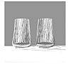 Crystalex Vaso Medio Xtra Óptico 40 cl Cristal de Bohemia - Capacidad 400 ml - vista 2