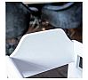 Tablecraft Trona Madera Acabado Blanco Madera - Dimensiones 50 x 50 x 73,5 cm - vista 2