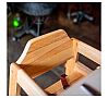 Tablecraft Trona Madera Acabado Natural Madera - Dimensiones 50 x 50 x 73,5 cm - vista 4