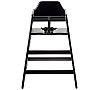 Tablecraft Trona Madera Acabado Negro Madera - Dimensiones 50 x 50 x 73,5 cm - vista 2