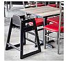 Tablecraft Trona Madera Acabado Negro Madera - Dimensiones 50 x 50 x 73,5 cm - vista 9