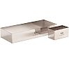 Decora Serie Sagome Inox Molde Inox Rectangular Diámetro 7 a 30 cm - Acero Inox - vista 3