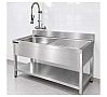 Distform Fregadero Gama 600 con Bastidor y Estante Fondo 60 cm - vista 2