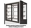 Docriluc Vitrina Semimural Insignia VV-C Refrigerada - 3 Estantes - vista 5